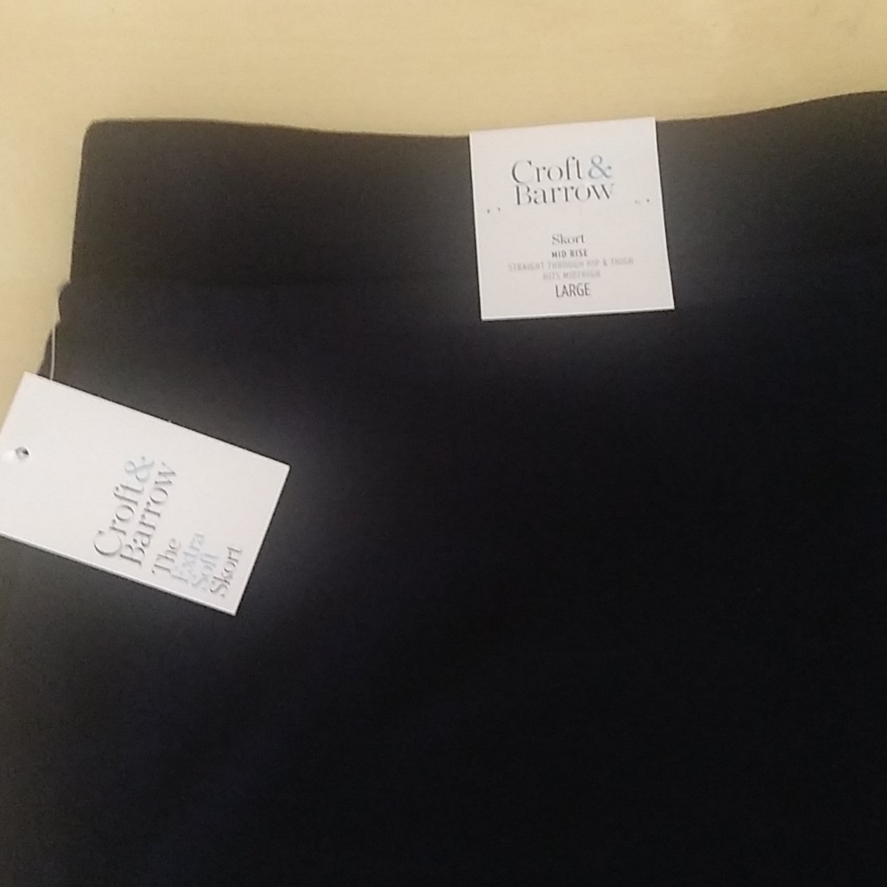 NWT Croft & Barrow Skort SZ L